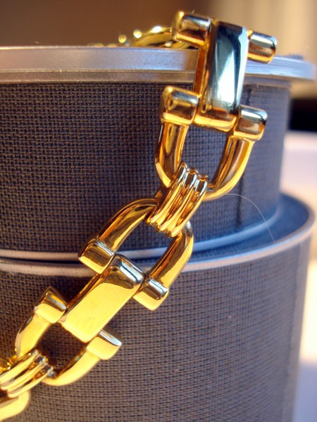 Bracelet homme massif or jaune 750