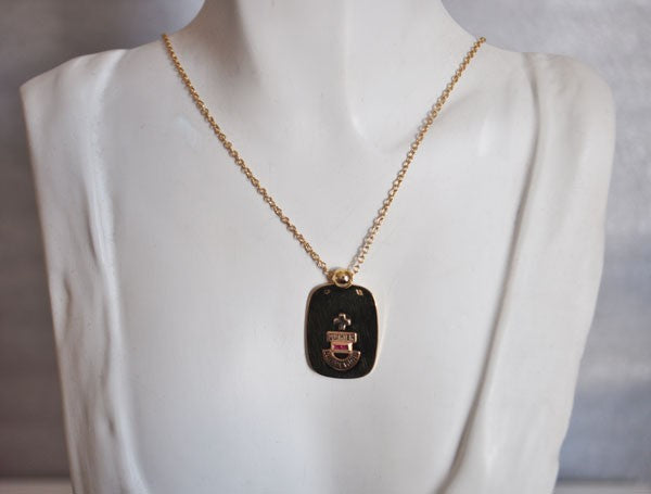 Médaille d'Amour ovale or jaune 750 Augis