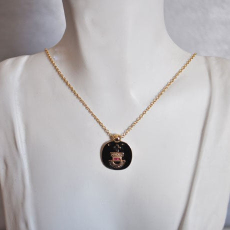 Médaille d'Amour ronde or jaune 750 Augis