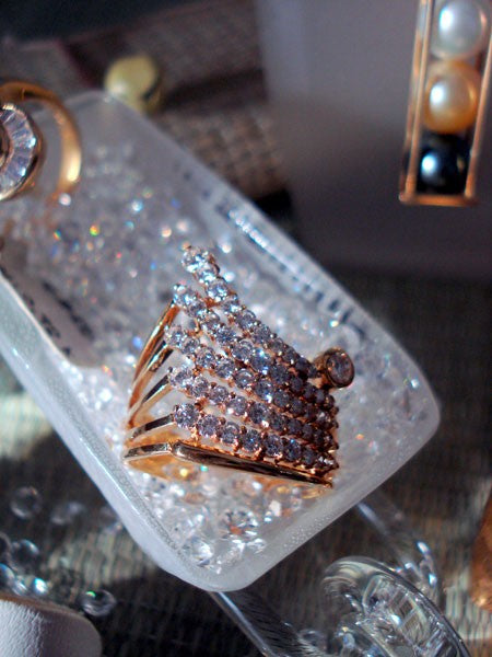 Bague diamants or jaune 750