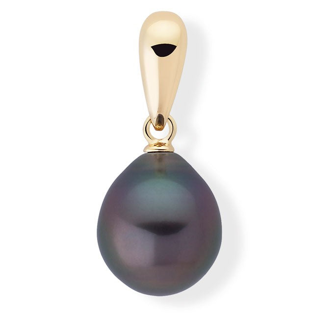 Pendentif perle de Tahiti or jaune 750 Rambaud