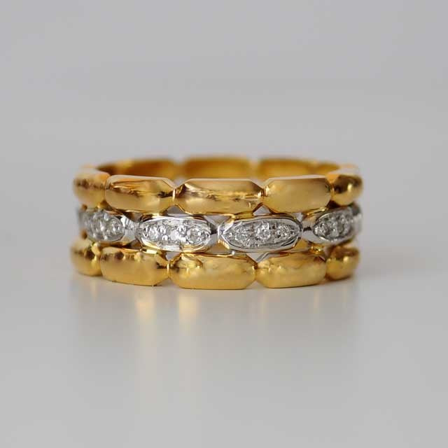 Alliance diamants tour complet 1rang 2 ors 750