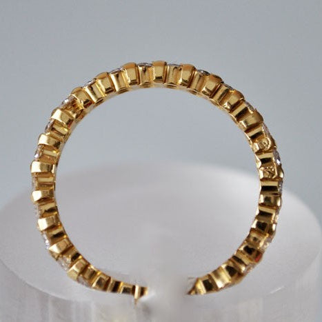 Alliance Mars diamants tour complet or jaune 750 1,06 k