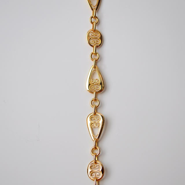 Bracelet filigrane or jaune 750 Augis