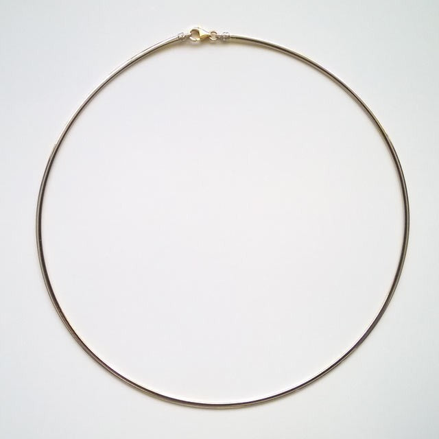 Collier Oméga 2 ors 750 réversible Caplain