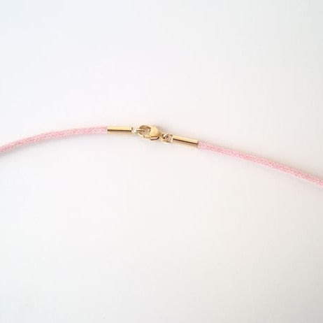 Cordon coton rose or jaune 750