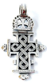 Croix Abissinia argent massif 925 Arior