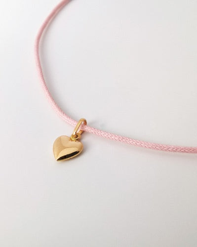 Pendentif petit coeur or jaune 750