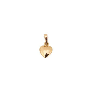 Pendentif petit coeur creux or jaune 750