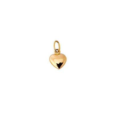 Pendentif coeur mini or jaune 750 Augis