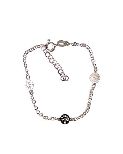 Pulsera Árbol de la Vida de Plata 925