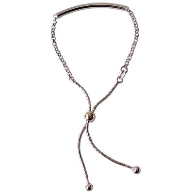 Bracelet Tube argent massif 925