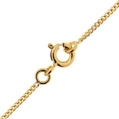 Chaîne gourmette or jaune 750 1.9 mm