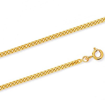 Chaîne gourmette or jaune 750 2.88 mm