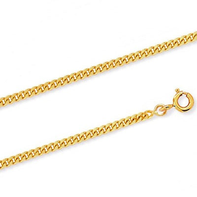 Chaîne gourmette or jaune 750 2.9 mm