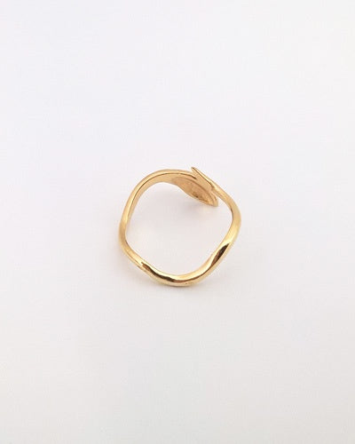 Bague serpent or jaune 750 massive