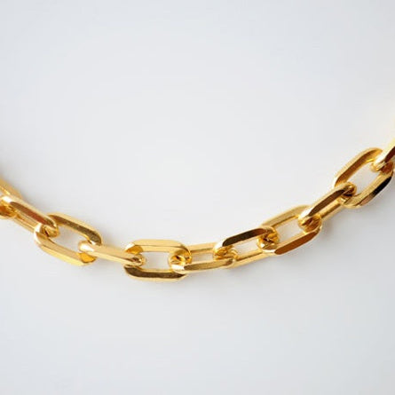 Bracelet forçat or jaune 750 Caplain