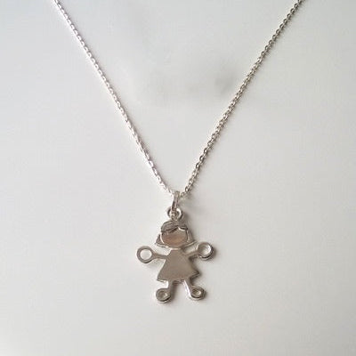 Collier Fillette argent massif 925