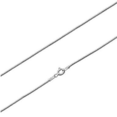 Chaine serpent ronde argent 925