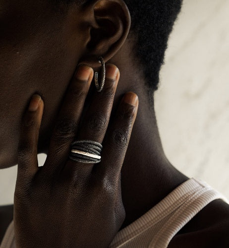 Bague Sira oxyd argent 925 Arior