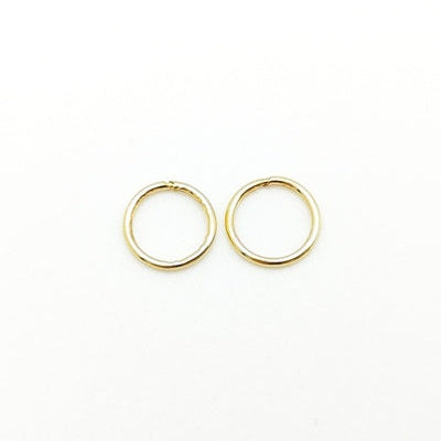 Mini créoles 8 mm or jaune 750