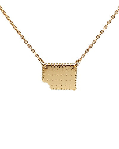 Collier Lulu or jaune 750 Caplain