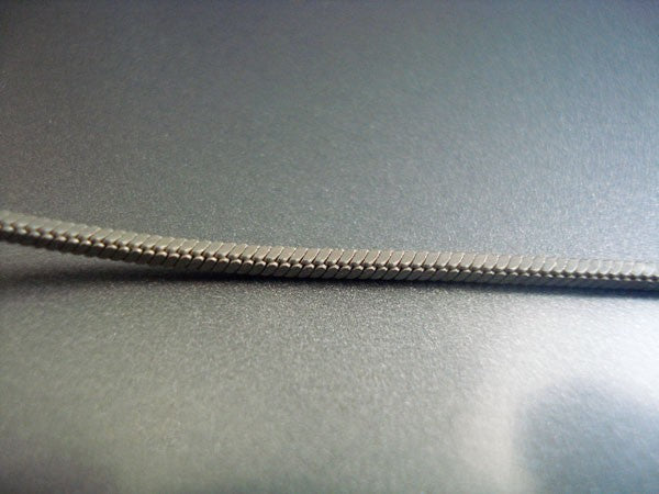 Chaîne serpent carrée argent massif 925 50 cm