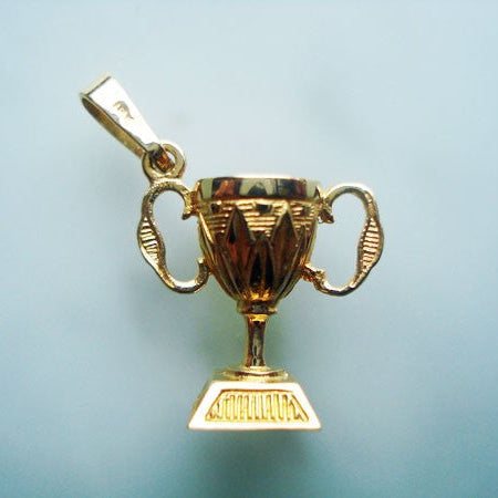 Pendentif trophée or jaune 750