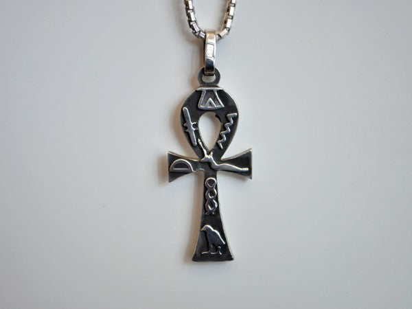 Croix de vie égyptienne argent massif 925 Arior
