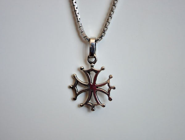 Croix Occitane argent massif 925 Arior