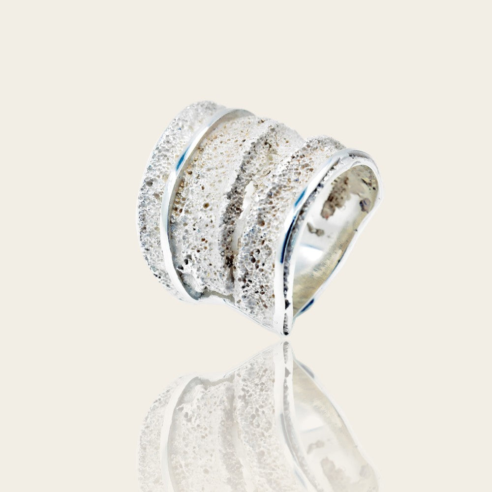 Bague Sinera blanche argent 925 Arior