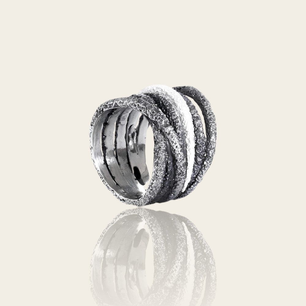 Bague Sira oxyd argent 925 Arior