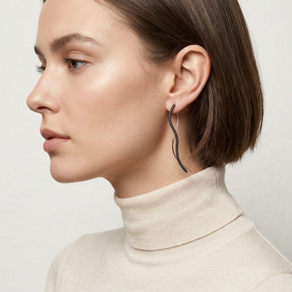 Boucles d'oreilles Malabar oxid argent 925 Arior