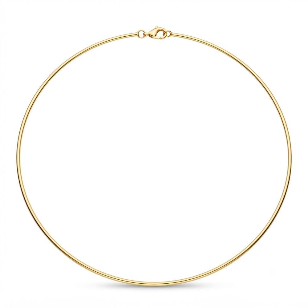 Collier jonc or jaune 750