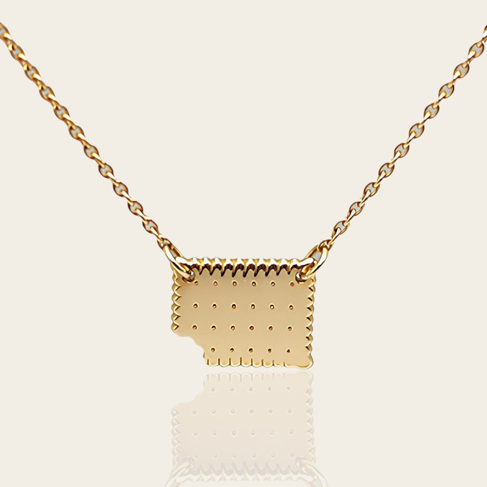 Collar Lulu en oro amarillo de 18 quilates