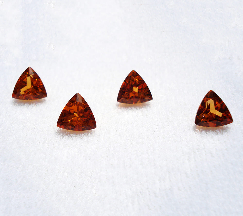 Granates mandarina talla triangular (lote)