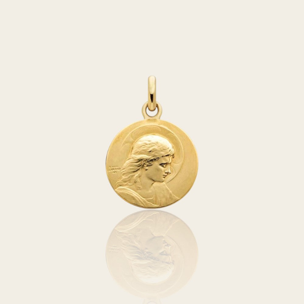 Médaille Jésus adolescent or jaune 750 Arthus-Bertrand